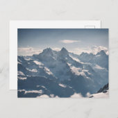 Schweizer Alpen (6) Postkarte (Vorne/Hinten)