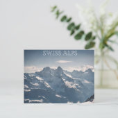 Schweizer Alpen (7) Postkarte (Stehend Vorderseite)