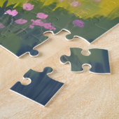 Schweizer Alpen Berghang Schweiz Reise Puzzle (Seite)