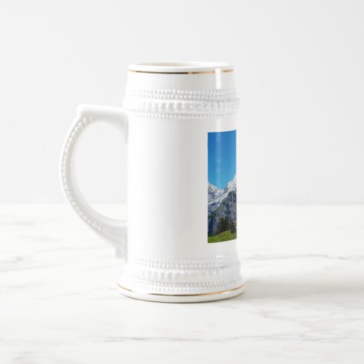 Schweizer Alpen Bierglas (Links)
