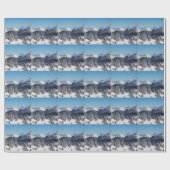 Schweizer Alpen Geschenkpapier (Flach)