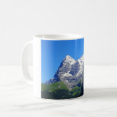 Schweizer Alpen Kaffeetasse (Vorderseite Links)