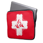 Schweizer Alpen Matterhorn - Schweiz Laptopschutzhülle (Vorderseite Links)