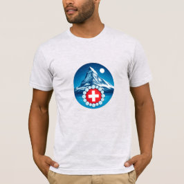 Schweizer Alpen - Matterhorn T-Shirt