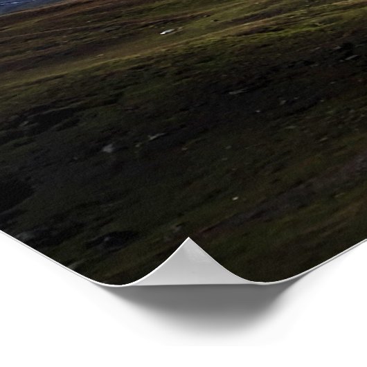 Schweizer Alpen Poster (Ecke)