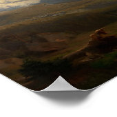 Schweizer Alpen Poster (Ecke)