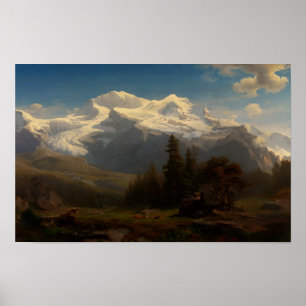 Schweizer Alpen Poster