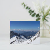 Schweizer Alpen Postkarte (Stehend Vorderseite)