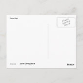 Schweizer Alpen Postkarte (Rückseite)