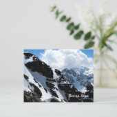 Schweizer Alpen Postkarte (Stehend Vorderseite)