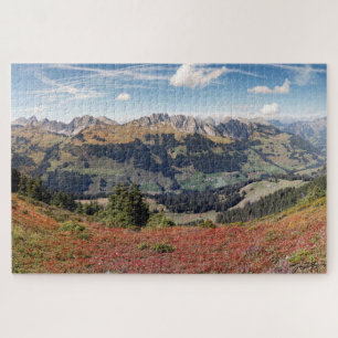 Schweizer Alpen Puzzle