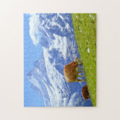 Schweizer Alpen Puzzle (Vertikal)
