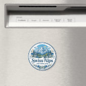 Schweizer Alpen Schweiz Magnet (In Situ (Geschirrspüler))