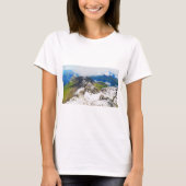 Schweizer Alpen T-Shirt (Vorderseite)