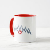 Schweizer Alpen Tasse (Vorderseite Links)