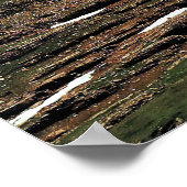 Schweizer Alpen von Grindelwald Poster (Ecke)