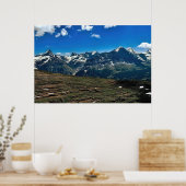 Schweizer Alpen von Grindelwald Poster (Küche)