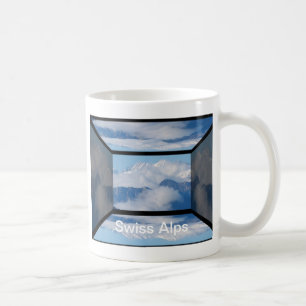 Schweizer Alpen von Khoncepts Kaffeetasse
