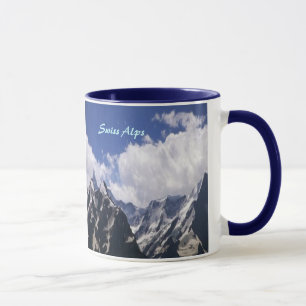 Schweizer-Alpen Wecker-Tasse Tasse