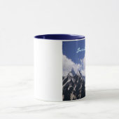 Schweizer-Alpen Wecker-Tasse Tasse (Zentrum)