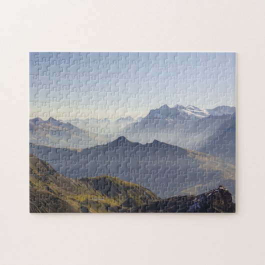 Schweizer Alpenpuzzle Puzzle (Horizontal)