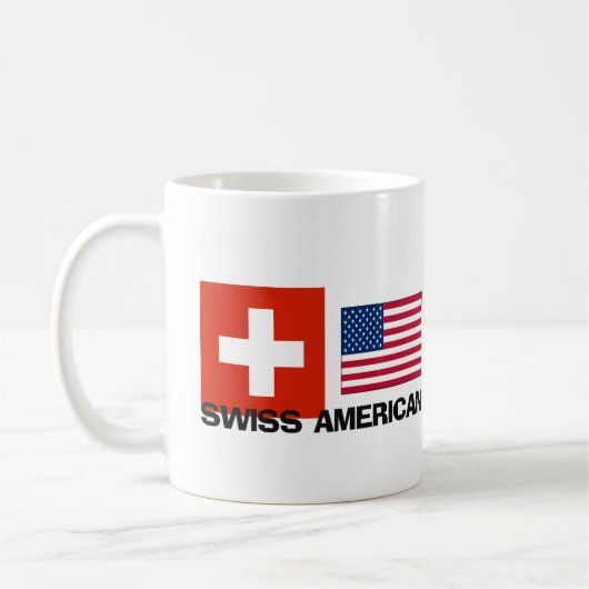 Schweizer Amerikaner Kaffeetasse (Links)