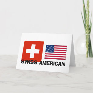 Schweizer Amerikaner Karte