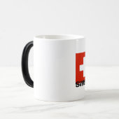 Schweizer Amerikaner Verwandlungstasse (Vorderseite Links)