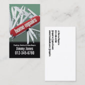 Schweizer Armeemesser Zuhause Reparatur Graue Visi Visitenkarte (Vorne/Hinten)