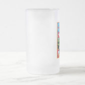 Schweizer Berg Mattglas Bierglas (Mittel)