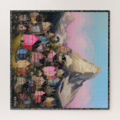 SCHWEIZER BERGDORF PUZZLE GROSSE FARBE (Horizontal)