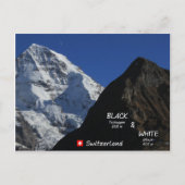 Schweizer Berge, Schweizer Berge, Mönch Postkarte (Vorderseite)