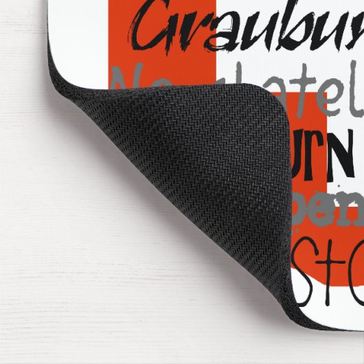 Schweizer Bezirke Mousepad (Ecke)