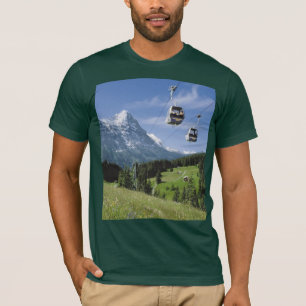 Schweizer Bilder - Grindelwald Standseilbahnen T-Shirt