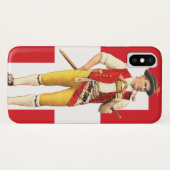 Schweizer Cowboy von Appenzell im traditionellen Case-Mate iPhone Hülle (Rückseite (Horizontal))