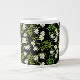 Schweizer Edelweiss-Alpen-Blume Jumbo-Tasse