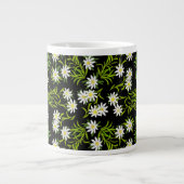 Schweizer Edelweiss-Alpen-Blume Jumbo-Tasse (Vorderseite)