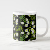 Schweizer Edelweiss-Alpen-Blume Jumbo-Tasse (Rechts)