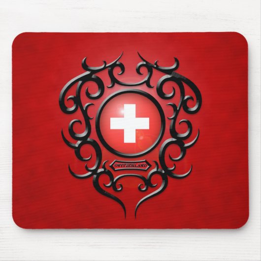 Schweizer Eisen Stammes- Mousepad (Vorne)