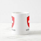 Schweizer Emblem Kaffeetasse (Mittel)
