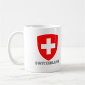 Schweizer Emblem Kaffeetasse (Links)