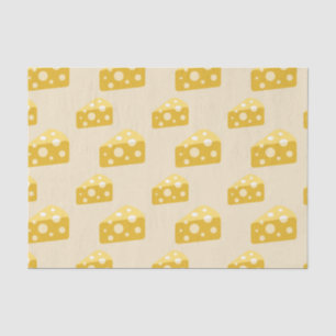 Schweizer Emmental Gelber Food Lover Muster Queso Seidenpapier
