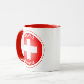 Schweizer Erbesymbol Tasse (Vorderseite Links)