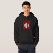 Schweizer Fabrikat Schweiz Hoodie (Vorne ganz)