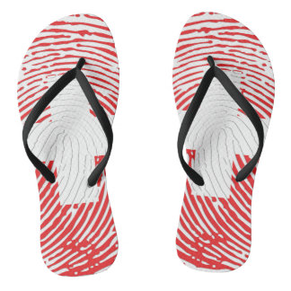 Schweizer Fingerabdruck Badesandalen