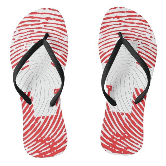 Schweizer Fingerabdruck Badesandalen (Fußbett)
