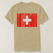 Schweizer Flagge1 T-Shirt (Design vorne)
