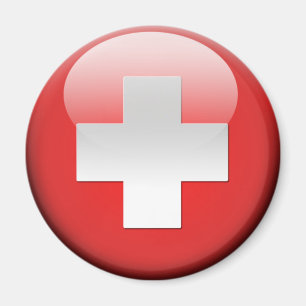 Schweizer Flagge 2,0 Magnet