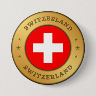 Schweizer Flagge Button