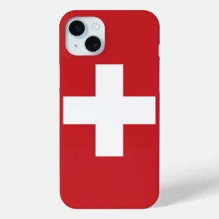 Schweizer Flagge iPhone 15 Mini Hülle